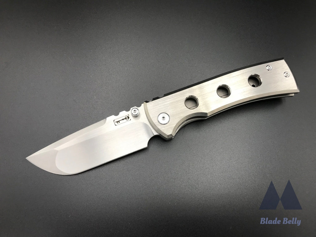 Chaves 229 By Fanatic Edge - Hand Rub Drop Point Milled Polished Scales And Hardware