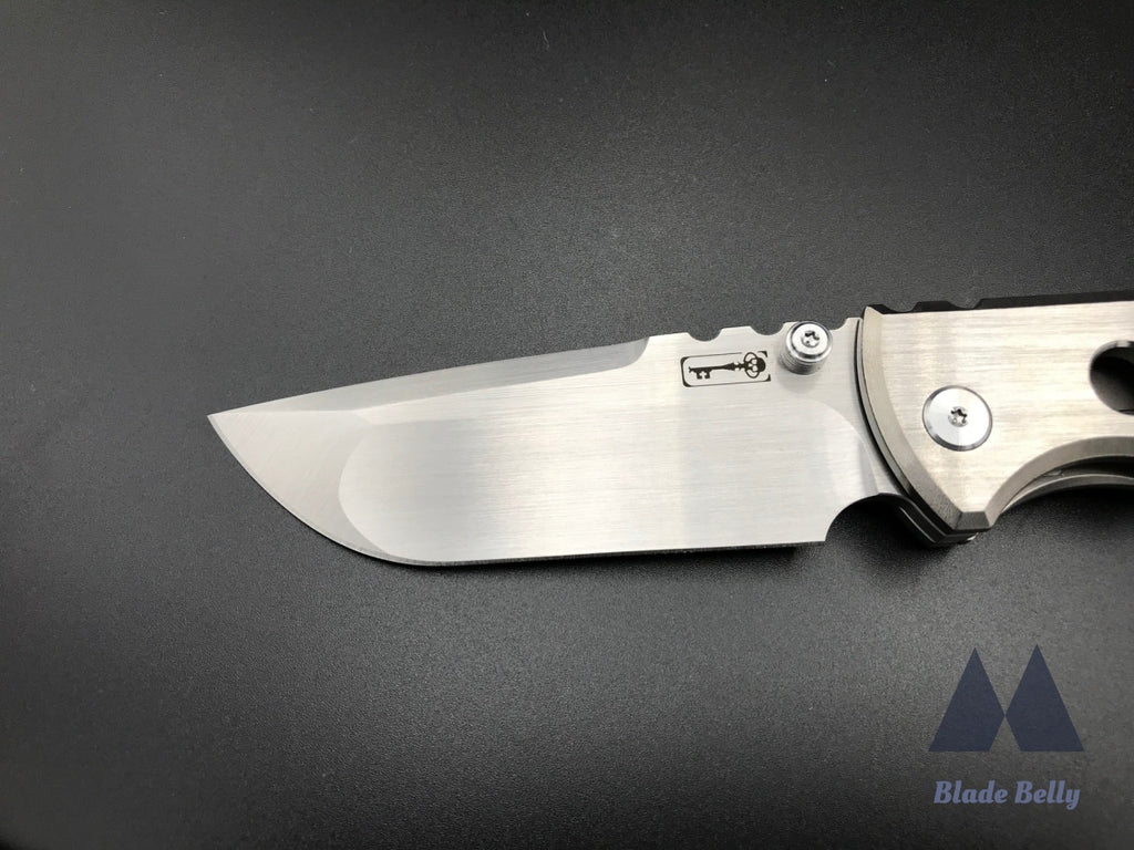 Chaves 229 By Fanatic Edge - Hand Rub Drop Point Milled Polished Scales And Hardware