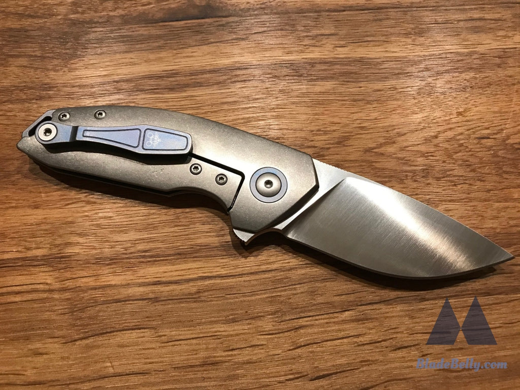 Giantmouse Gm4 - Drop Point Smooth Stonewashed Handles