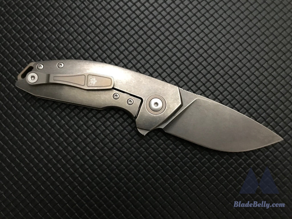 Giantmouse Gmp4 - Pvd Stonewashed Drop Point