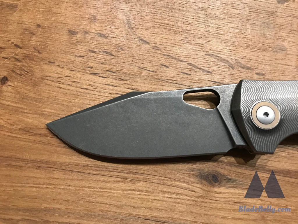 Giantmouse Gmp5 - Pirate Edition Elmax Dlc Blade With Stonewashed Pvd Handle