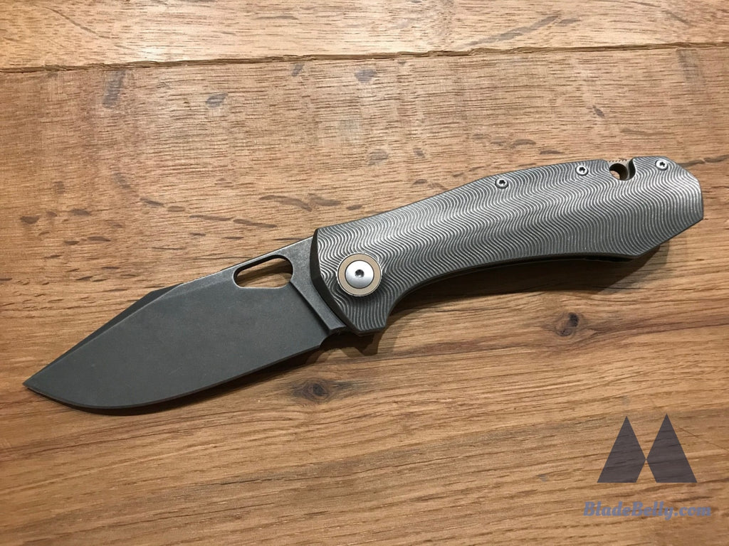Giantmouse Gmp5 - Pirate Edition Elmax Dlc Blade With Stonewashed Pvd Handle