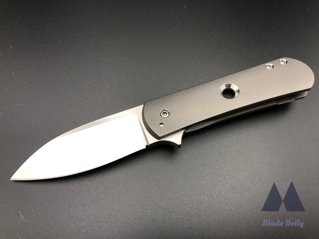 Ray Laconico Yorkie - Hand Rub Satin Spear Point Stonewashed Handles And Timascus Clip