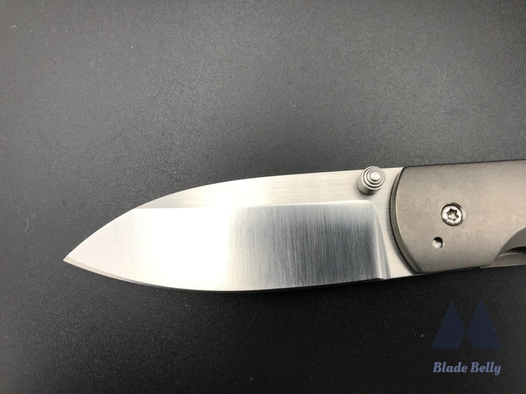 Ray Laconico Yorkie Thumber - Hand Rub Satin Spear Point And Stonewashed Handles