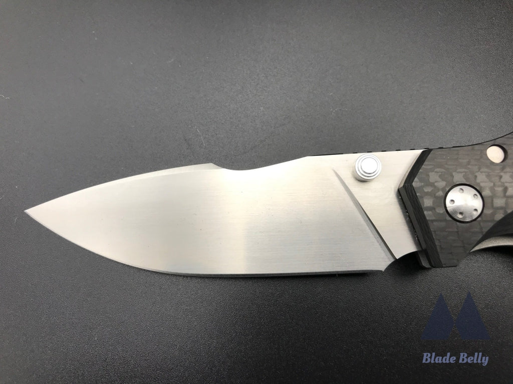 Scout - Satin Harpoon Drop Point And Carbon Fiber