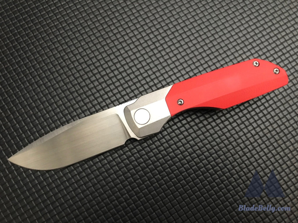 Vero Engineering Synapse - Hand Rubbed Micarta & G10 Scales