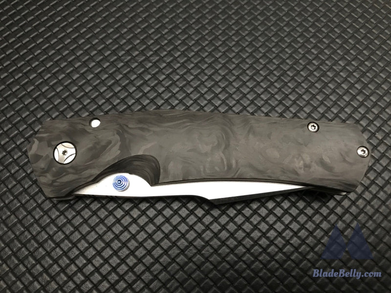 Bm (Bradley Marais) Vector - Harpoon Tanto Marbled Carbon Fiber