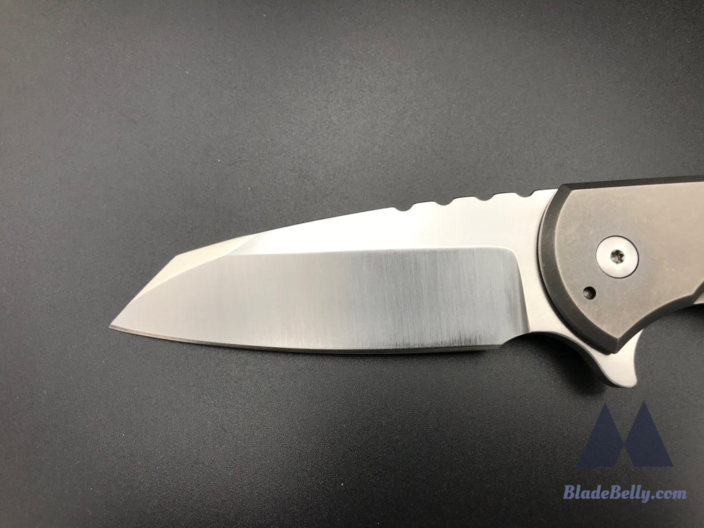 Brad Blount Jbb Arrestor - Satin Blade Top Swedge And Stonewashed Ti Handles