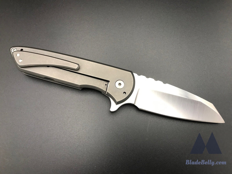 Brad Blount Jbb Arrestor - Satin Blade Top Swedge And Stonewashed Ti Handles