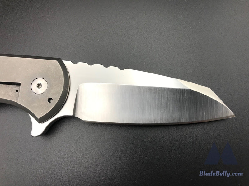 Brad Blount Jbb Arrestor - Satin Blade Top Swedge And Stonewashed Ti Handles