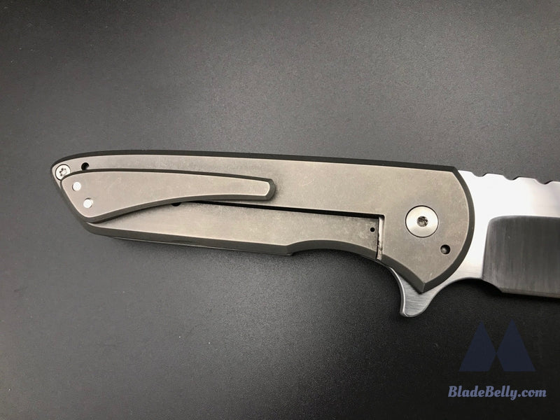 Brad Blount Jbb Arrestor - Satin Blade Top Swedge And Stonewashed Ti Handles