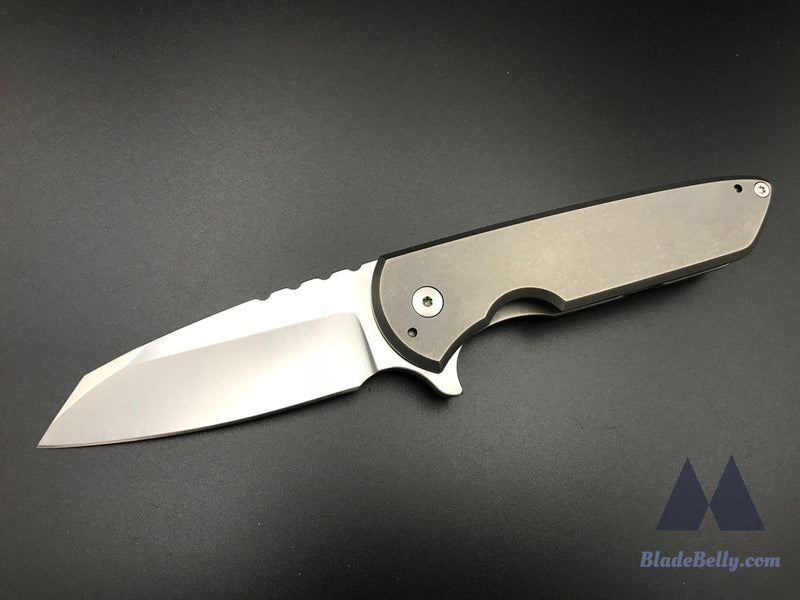 Brad Blount Jbb Arrestor - Satin Blade Top Swedge And Stonewashed Ti Handles