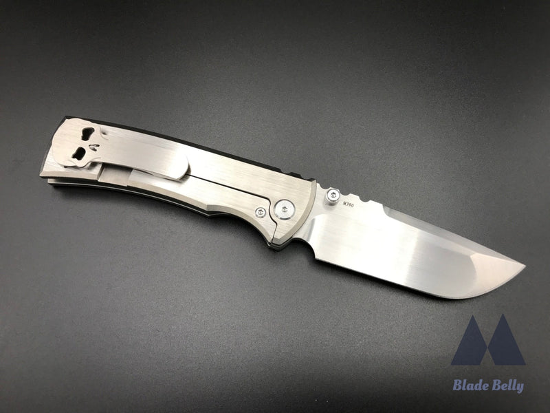 Chaves 229 By Fanatic Edge - Hand Rub Drop Point Milled Polished Scales And Hardware