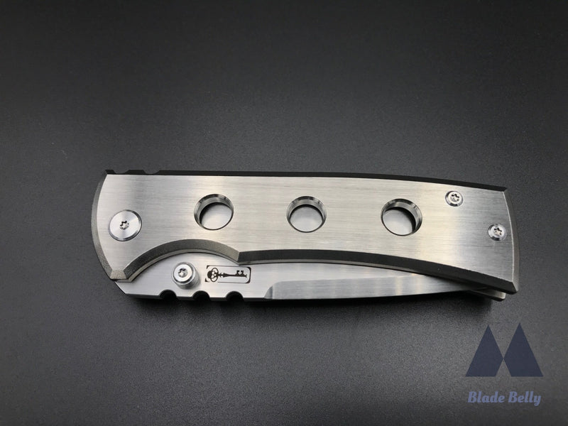 Chaves 229 By Fanatic Edge - Hand Rub Drop Point Milled Polished Scales And Hardware