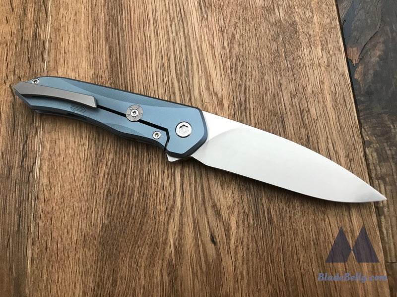 Craig Brown Servo - Stonewashed Blue Milled Titanium