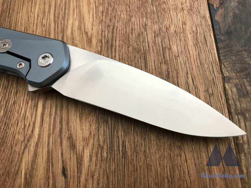 Craig Brown Servo - Stonewashed Blue Milled Titanium