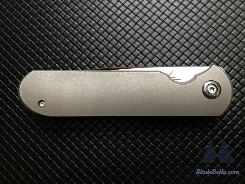 Gareth Bull Shamwari 3.5 - Hand Rubbed Ti Handles Zirc Pivots