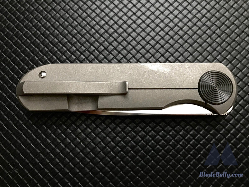 Gareth Bull Shamwari 3.5 - Hand Rubbed Ti Handles Zirc Pivots