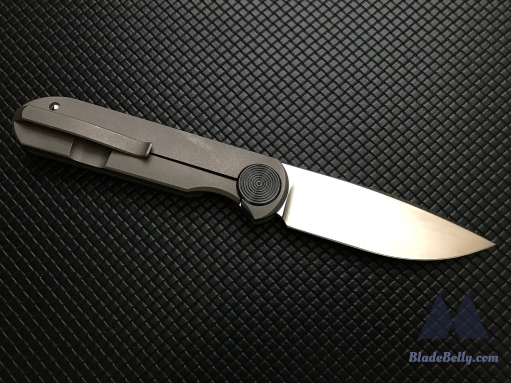 Gareth Bull Shamwari 3.5 - Hand Rubbed Ti Handles Zirc Pivots