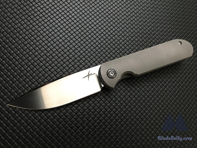 Gareth Bull Shamwari 3.5 - Hand Rubbed Ti Handles Zirc Pivots