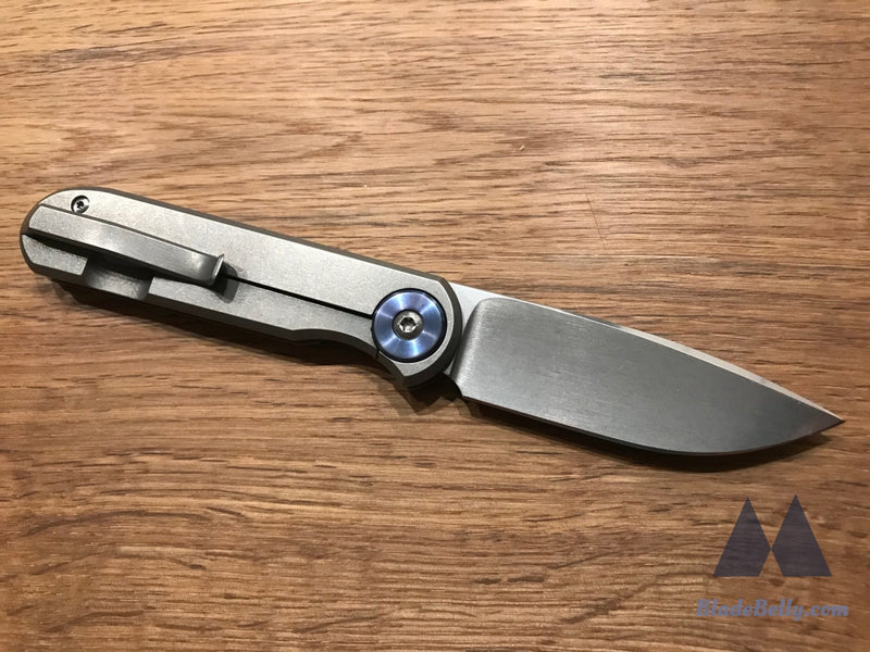 Gareth Bull Shamwari 3 Field Grade - Drop Point Stonewashed Handle