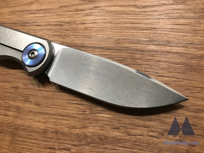 Gareth Bull Shamwari 3 Field Grade - Drop Point Stonewashed Handle