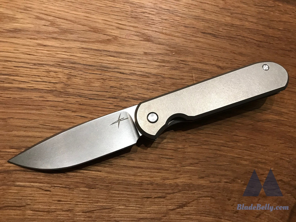 Gareth Bull Shamwari 3 Field Grade - Drop Point Stonewashed Handle