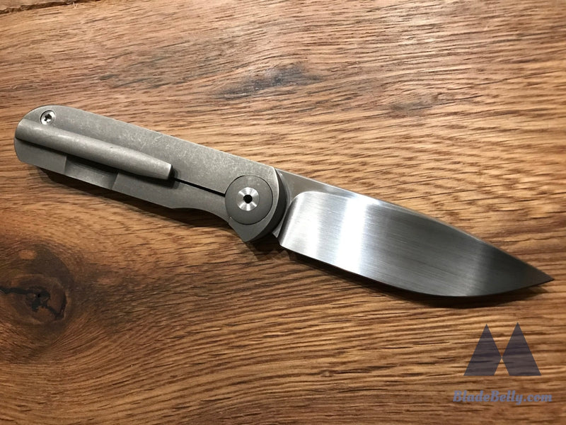 Gareth Bull Shamwari 3 - Hand Rub Contoured Ti Handle