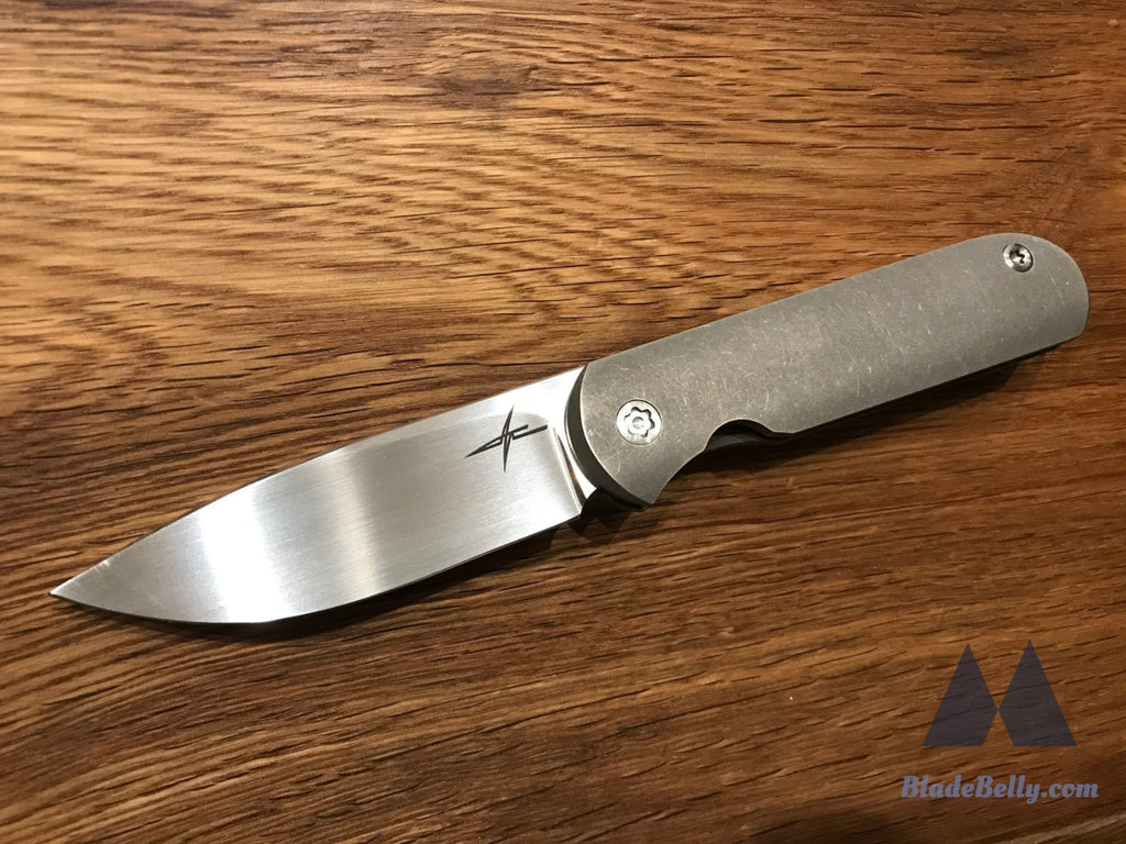 Gareth Bull Shamwari 3 - Hand Rub Contoured Ti Handle