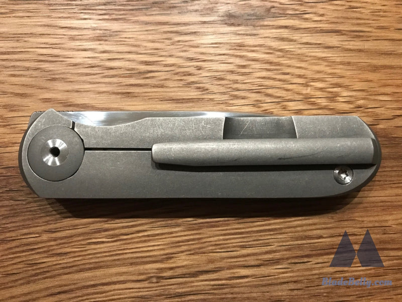 Gareth Bull Shamwari 3 - Hand Rub Contoured Ti Handle