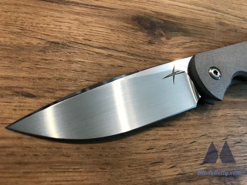 Gareth Bull Shamwari 3 - Hand Rub With Stonewashed Ti And Zirc Pivot