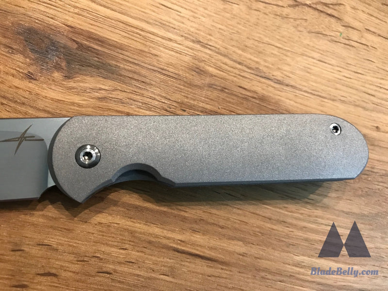 Gareth Bull Shamwari 3 - Hand Rub With Stonewashed Ti And Zirc Pivot