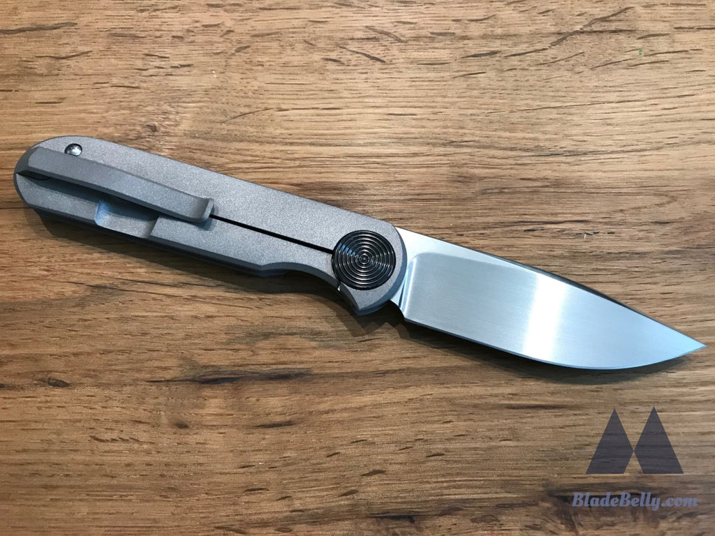 Gareth Bull Shamwari 3 - Hand Rub With Stonewashed Ti And Zirc Pivot