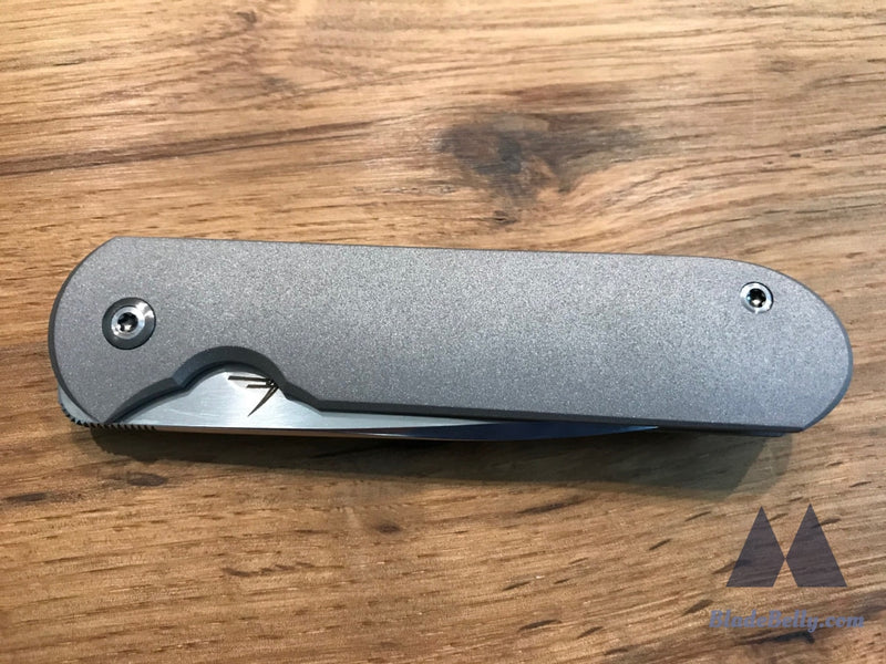 Gareth Bull Shamwari 3 - Hand Rub With Stonewashed Ti And Zirc Pivot