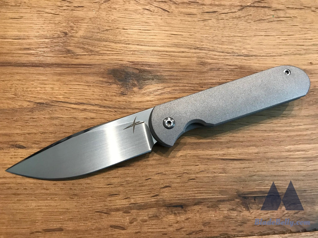 Gareth Bull Shamwari 3 - Hand Rub With Stonewashed Ti And Zirc Pivot