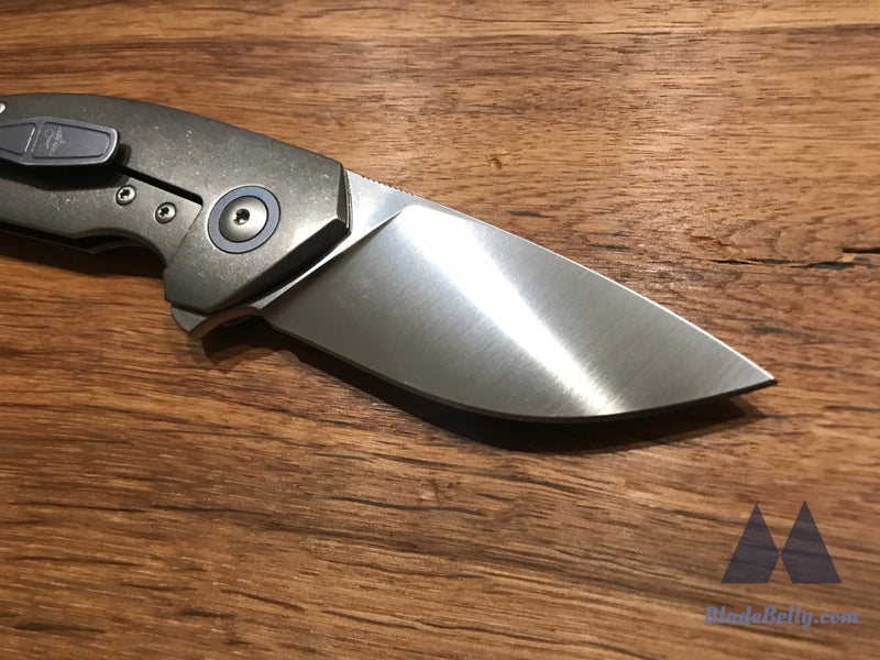 Giantmouse Gm4 - Drop Point Smooth Stonewashed Handles