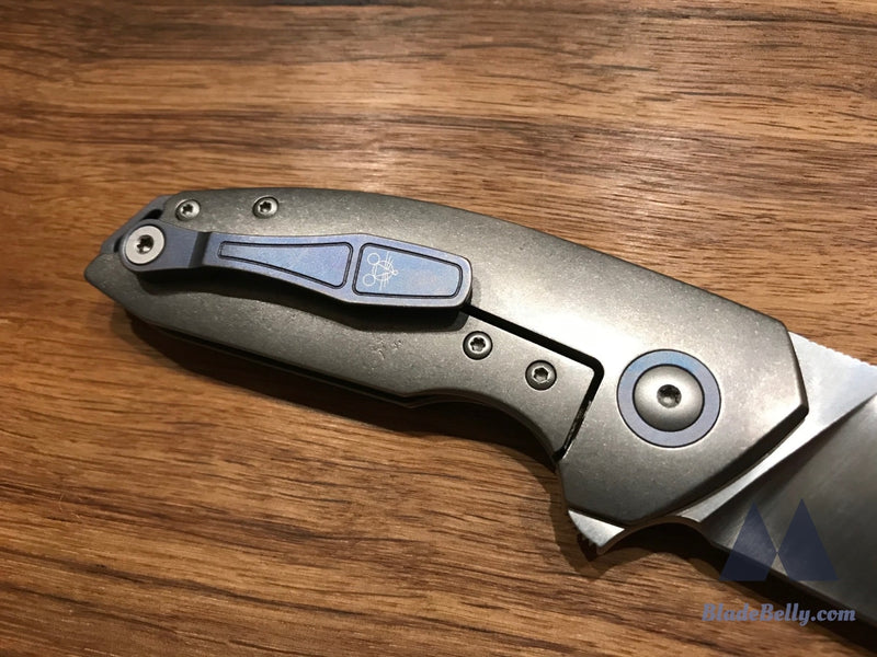 Giantmouse Gm4 - Drop Point Smooth Stonewashed Handles