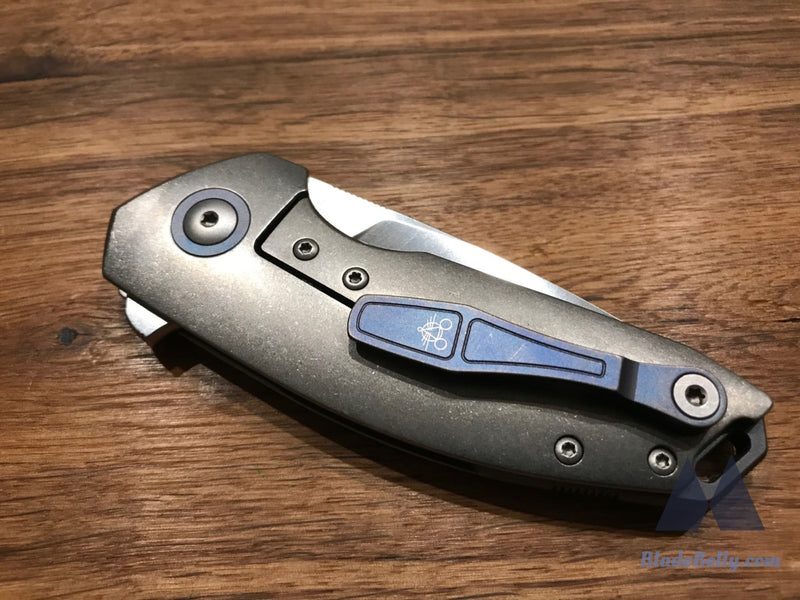 Giantmouse Gm4 - Drop Point Smooth Stonewashed Handles