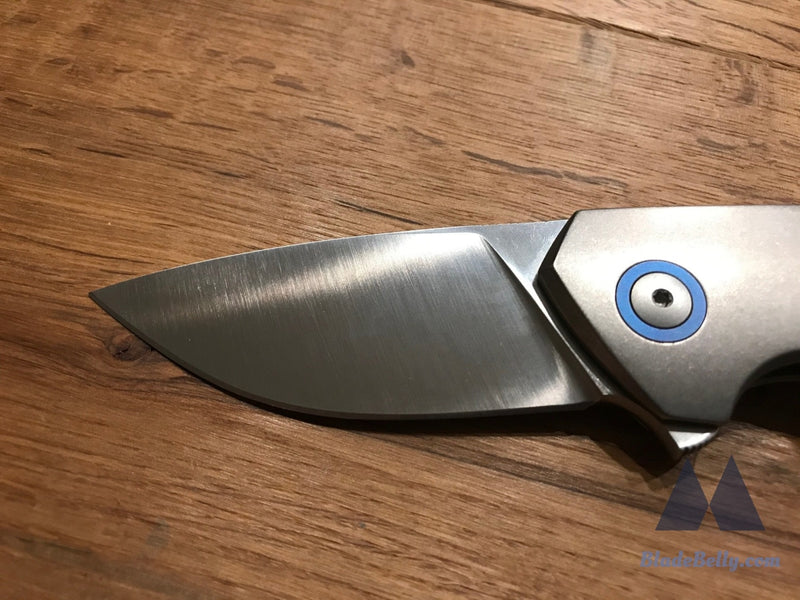 Giantmouse Gm4 - Satin Drop Point Smooth Stonewashed Handles