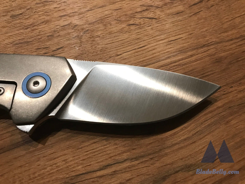 Giantmouse Gm4 - Satin Drop Point Smooth Stonewashed Handles