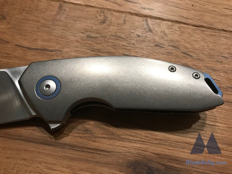 Giantmouse Gm4 - Satin Drop Point Smooth Stonewashed Handles