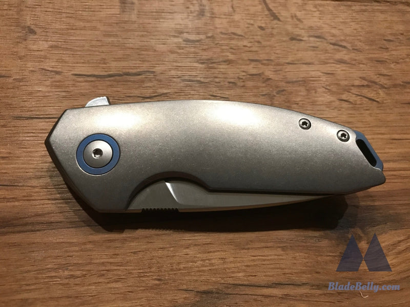 Giantmouse Gm4 - Satin Drop Point Smooth Stonewashed Handles