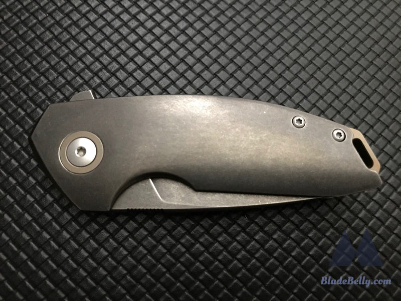 Giantmouse Gmp4 - Pvd Stonewashed Drop Point