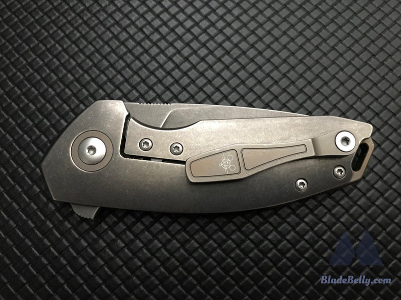 Giantmouse Gmp4 - Pvd Stonewashed Drop Point