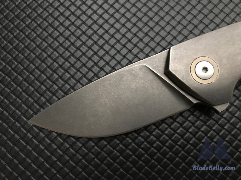 Giantmouse Gmp4 - Pvd Stonewashed Drop Point