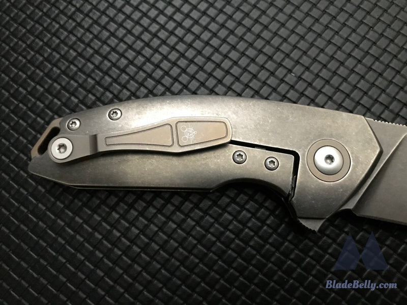 Giantmouse Gmp4 - Pvd Stonewashed Drop Point