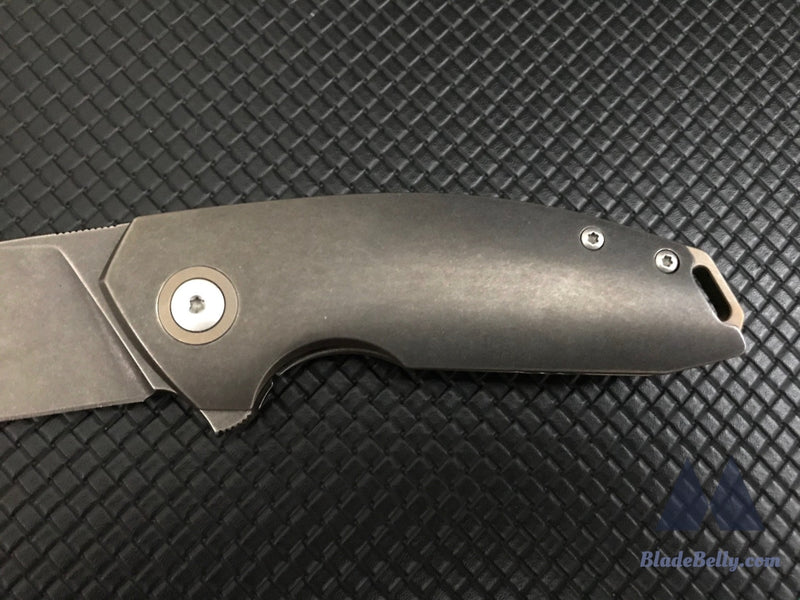 Giantmouse Gmp4 - Pvd Stonewashed Drop Point