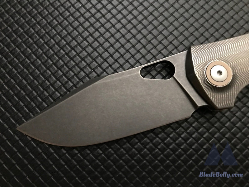 Giantmouse Gmp5 #100 - Pvd Stonewashed Blade & Handle