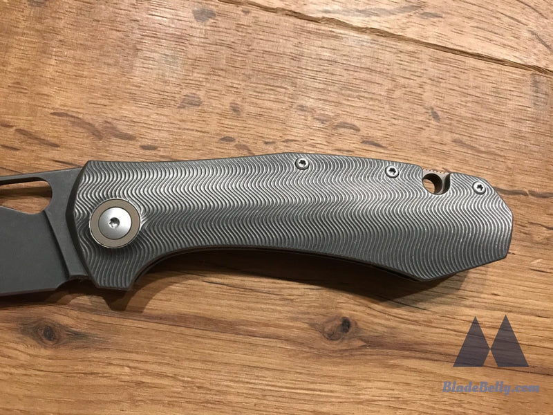 Giantmouse Gmp5 - Pirate Edition Elmax Dlc Blade With Stonewashed Pvd Handle