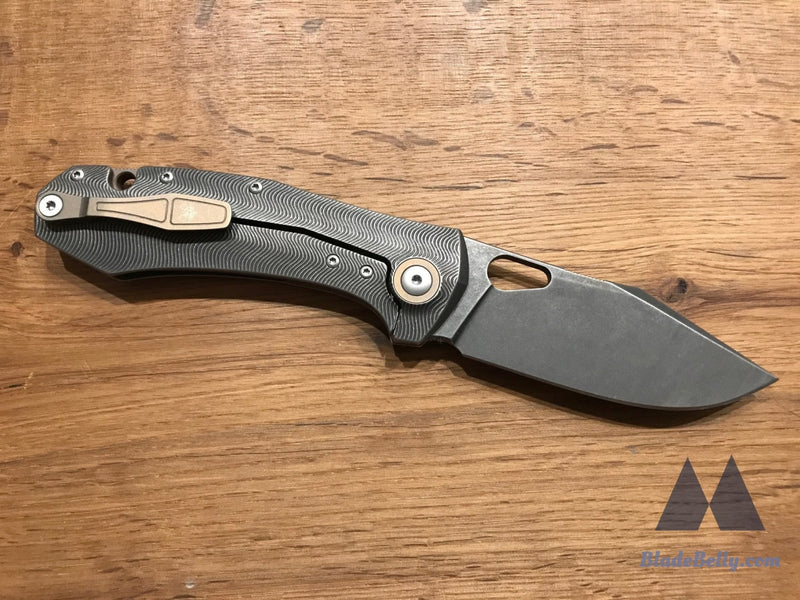 Giantmouse Gmp5 - Pirate Edition Elmax Dlc Blade With Stonewashed Pvd Handle